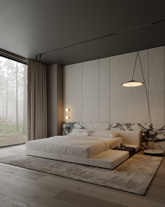 modern simple bedroom